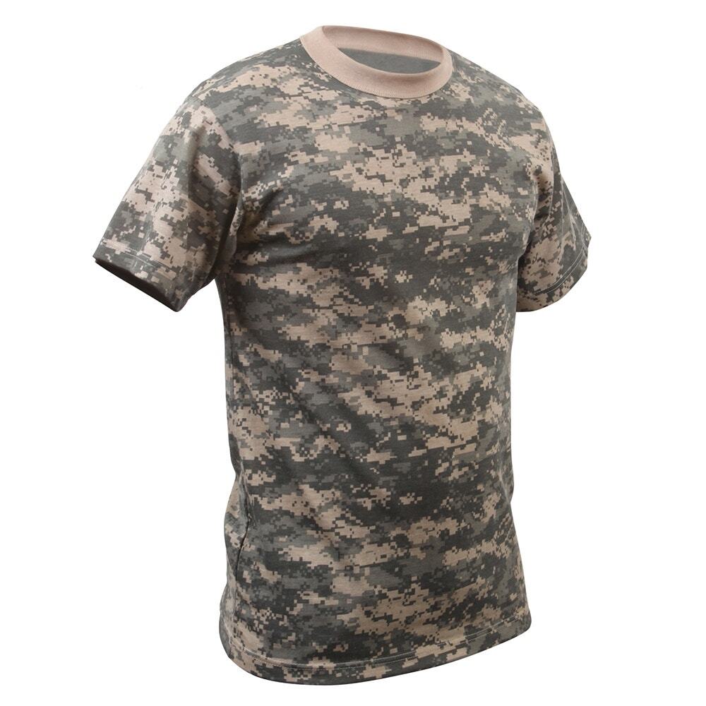 Rothco Boys Camouflage T-Shirt Short Sleeve Summer Casual Youth Size XL
